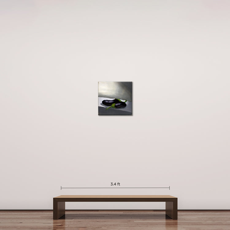 Two eggplants - Shan Qasim