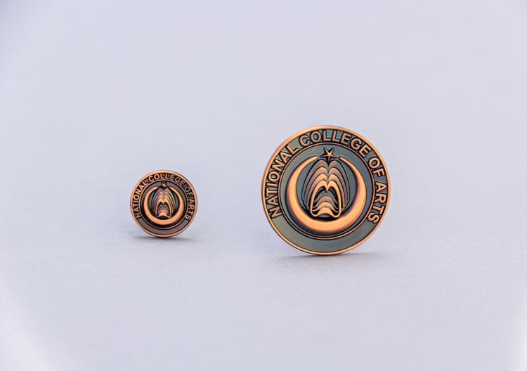 Metal Badge with NCA logo