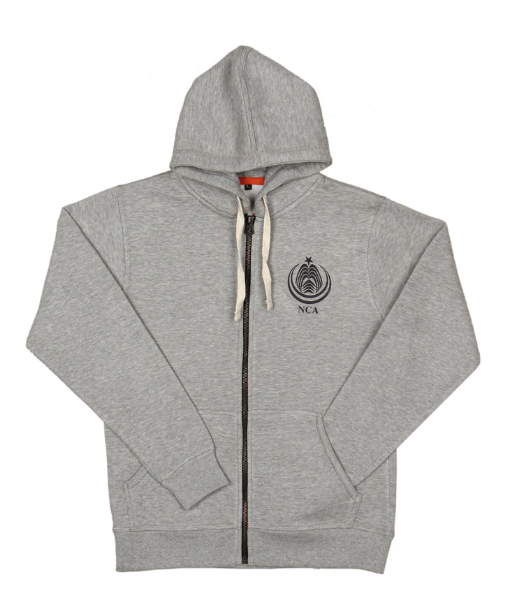 Zipped Hoodie with NCA Logo