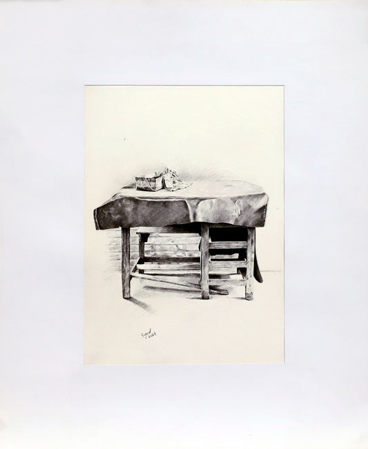 Old School Table - Syed Ahsan Ali