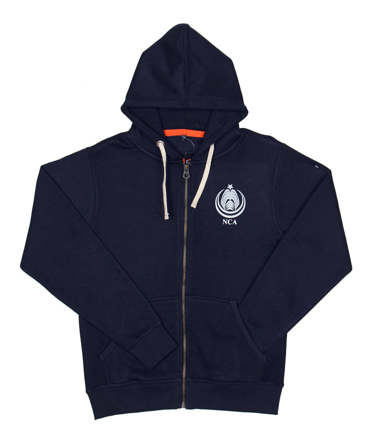 Zipped Hoodie with NCA Logo