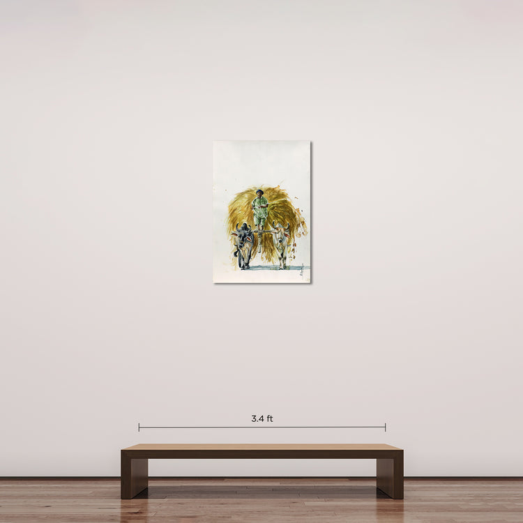 A man with Bulls - Raja Danish